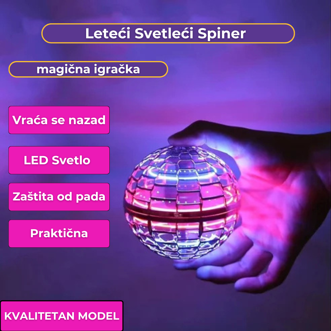 Leteći Svetleći Spiner – Magija U Pokretu